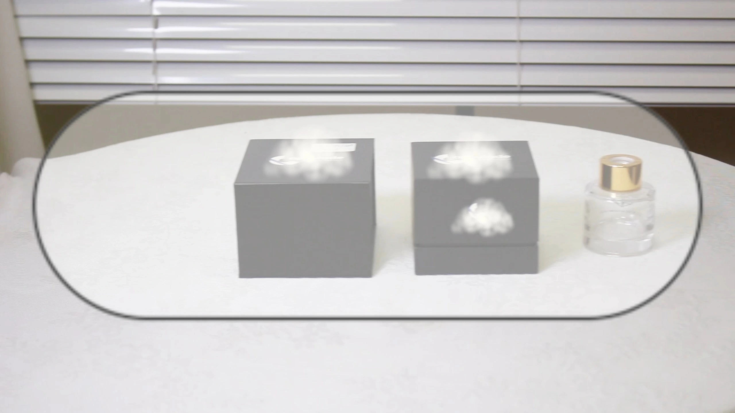 CF Custom Printed logo Magnetic Closure  Perfume Bottle Gift Box with Detachable Drawer Recyclable Cardboard Rigid Box 1