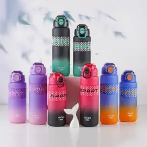 HongXing Sport Focus Color-Block Water Bottle | 950ML Large Capacity Leak-Proof Bottle 1