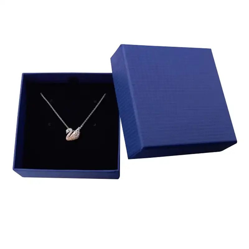 صناديق هدايا صغيرة منزلقة من الورق الصديق للبيئة، صناديق ورقية لتغليف القلائد، صناديق مجوهرات مخصصة للتغليف 1