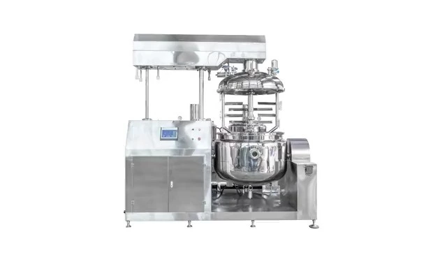 Liquid Lotion Cream Emulsifying Machine Emulsifier Aloe Vera Gel Mixer Vacuum Mixing Mixer High Shear Homogenizer 1
