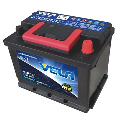 DIN55L 12V 55Ah MF Lead acid Vehicle Battery Best Car Battery 1