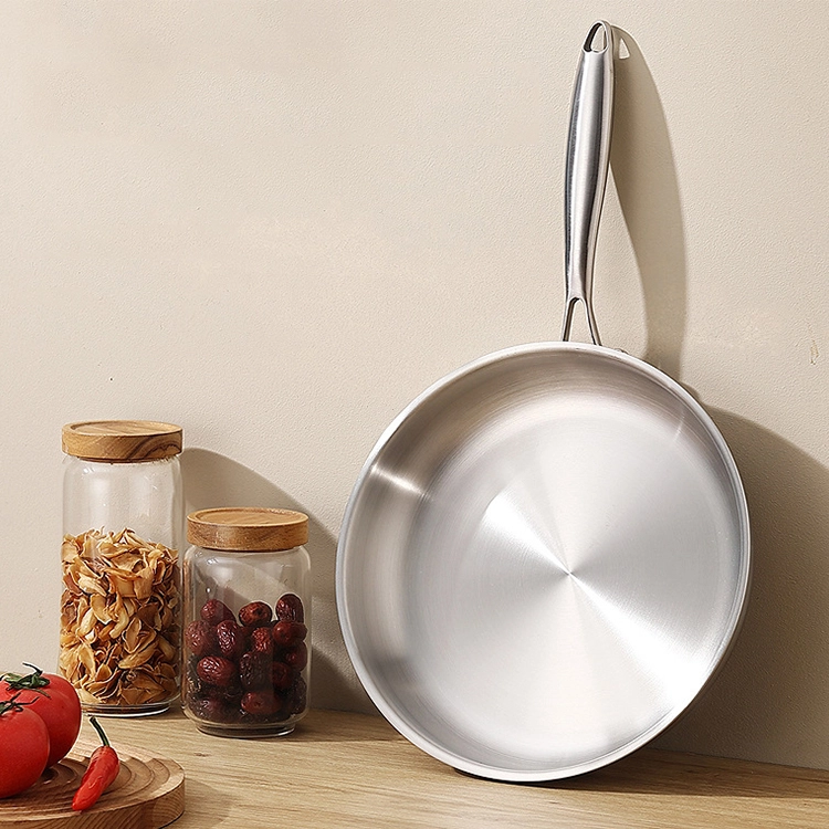 Five-layer Steel 316 Stainless Steel Non-stick Frying Pan 1