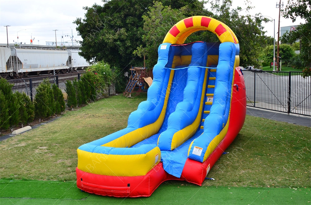 15 ft Circus Mega Inflatable Water Slide With Swimming Pool 1