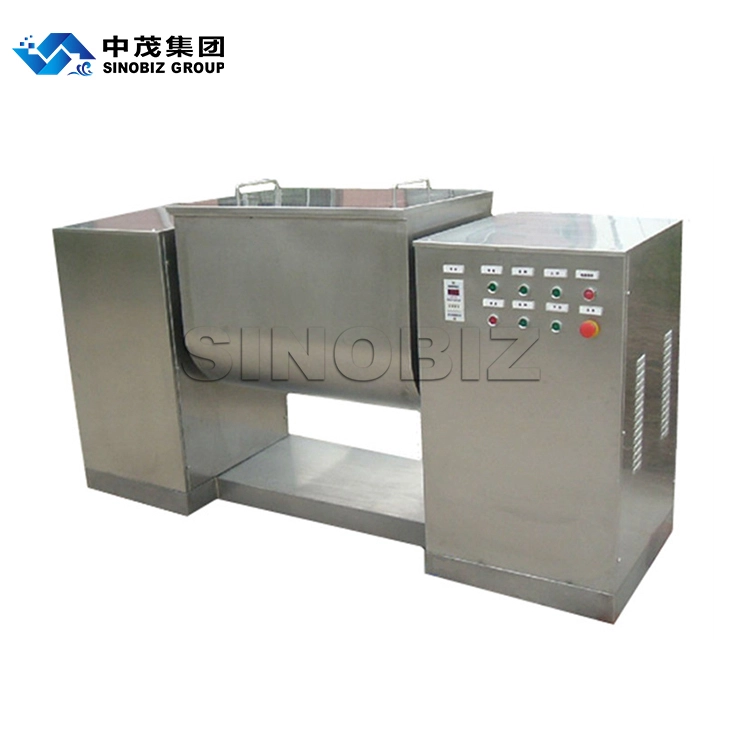 Trough Mixer with Counter-Rotating Trough and Paddle Blades for Uniform Powder Mixing 1