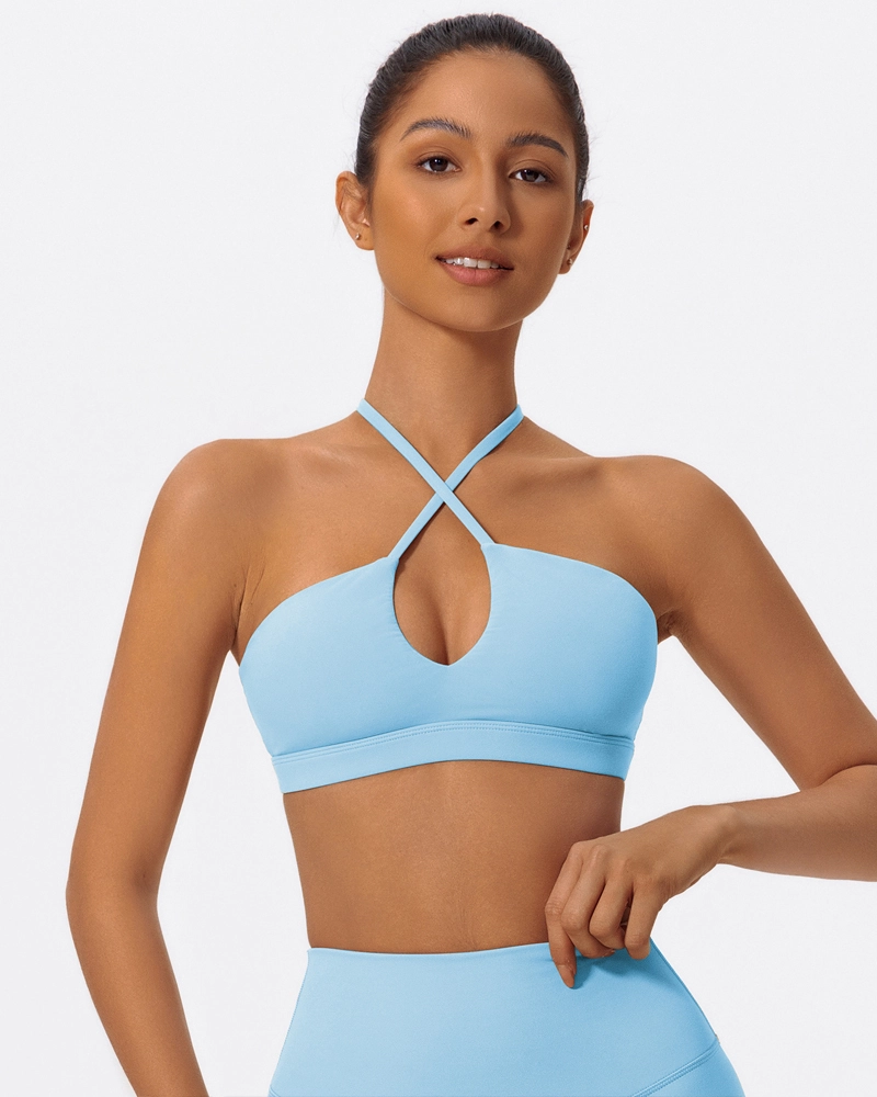 Adjustable Sports Bra For Women's Quick-Dry Breathable Nude-Feel Gym Bra Customization Hearuisavy XTNYA05 1