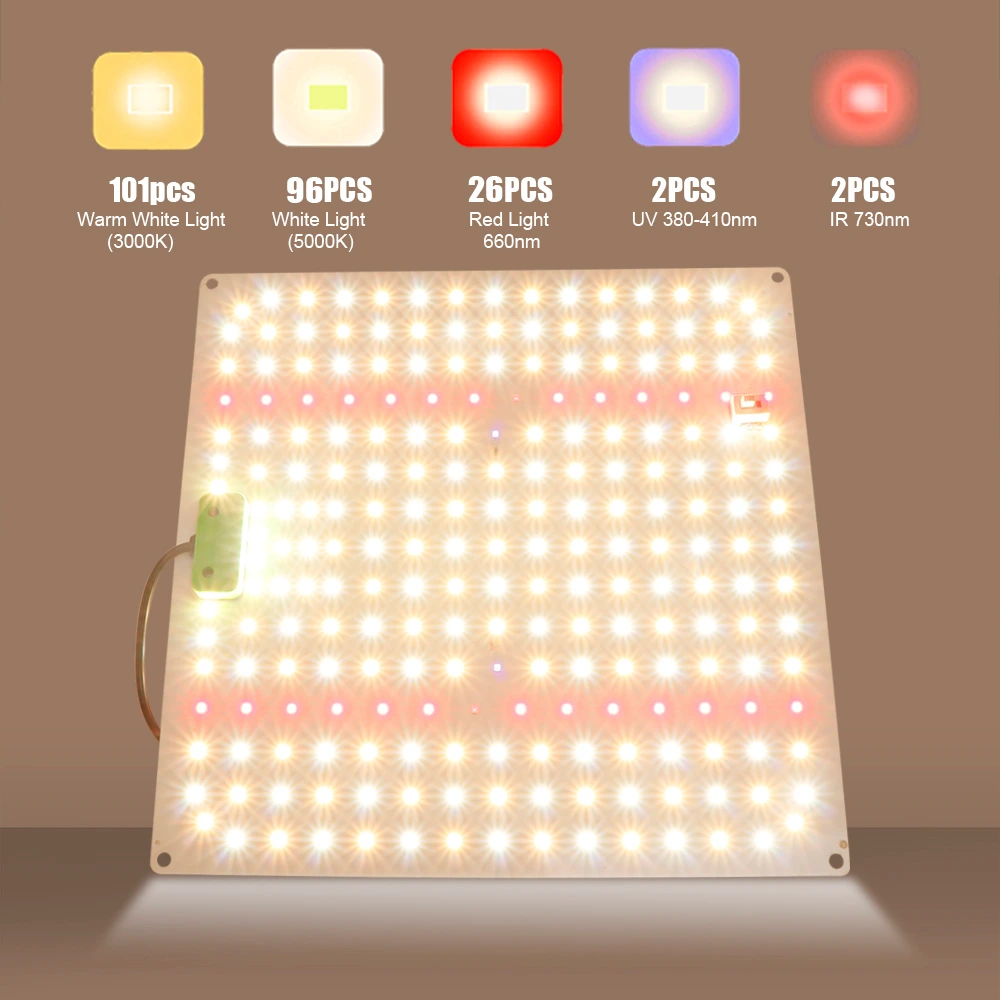 85W 30X30cm Full spectrum LED Quantum Board for Plants Grow 1