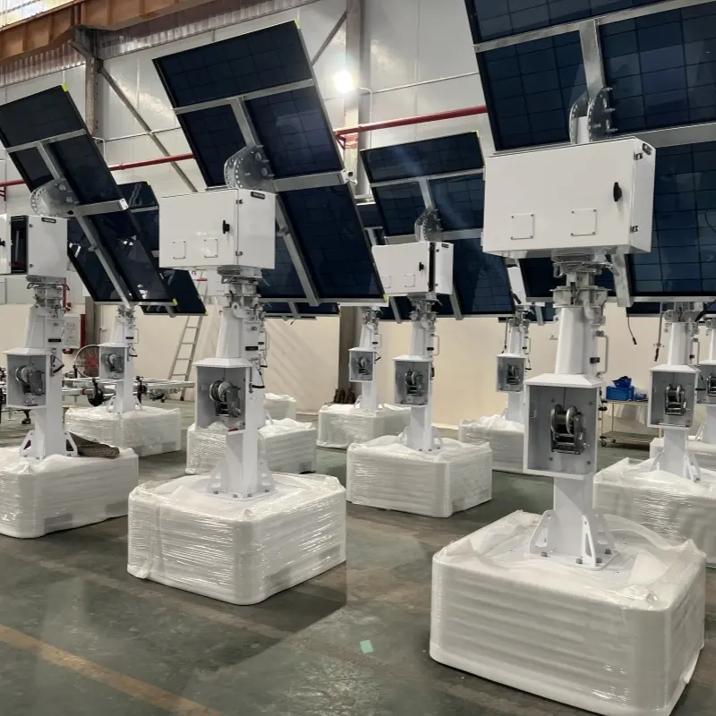 Custom Made Portable Security Camera Towers Company 8