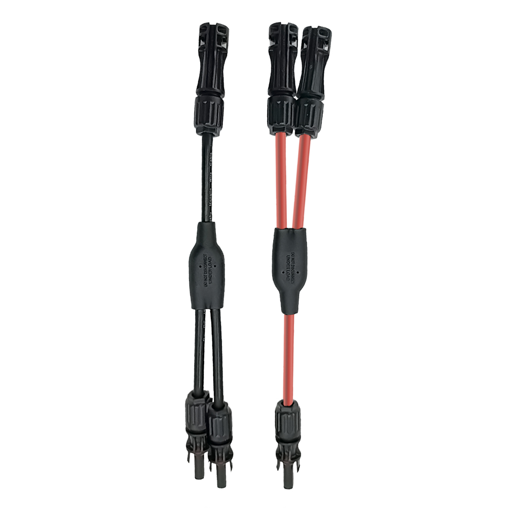 Solar DC Y Cable Harness 2-in-1 solution 1