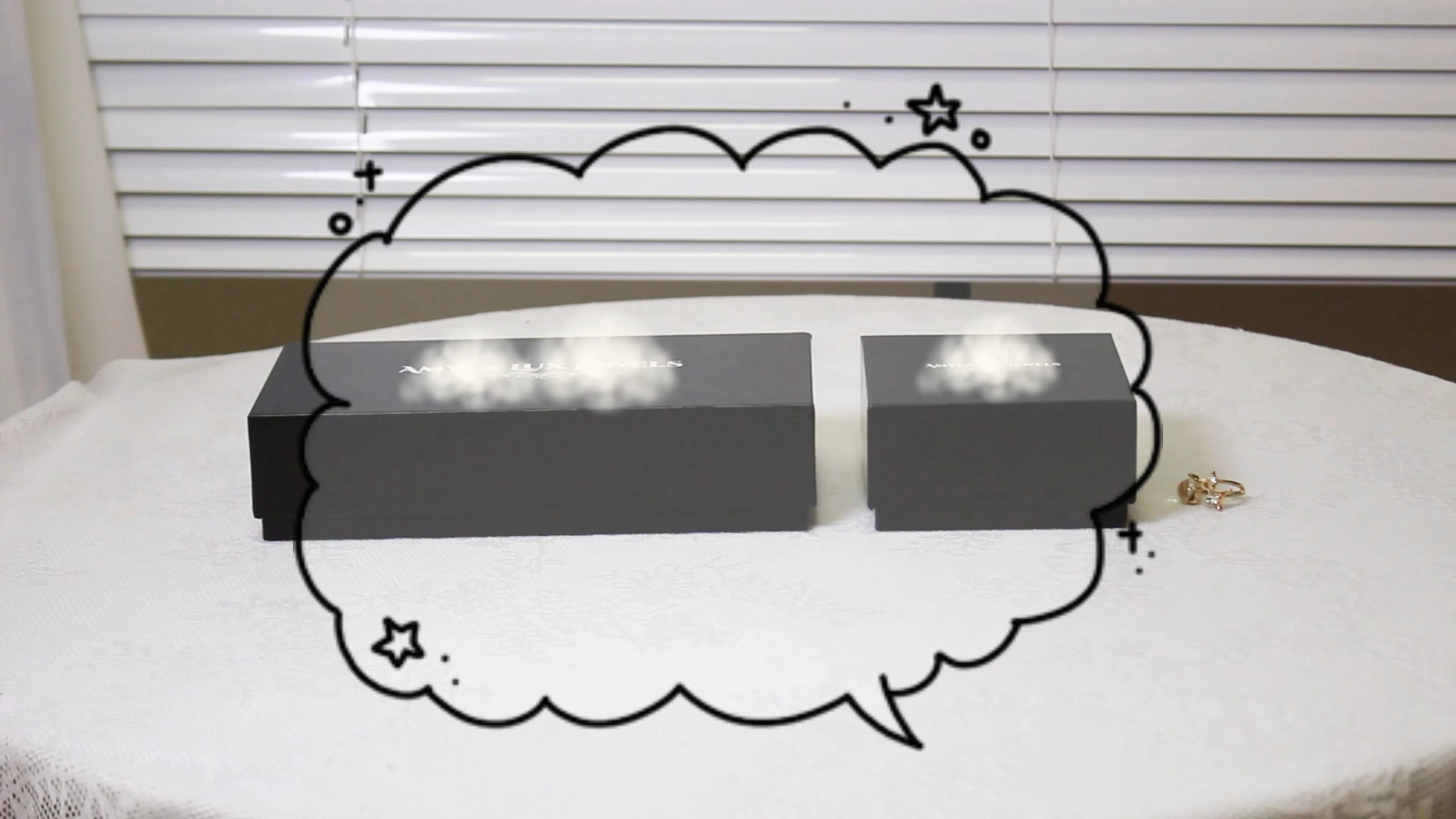 CF Custom Black Detachable Jewelry Box With Sponge Lining Multi Layer Storage Case For Rings Earrings And Necklaces Box Packaging 1