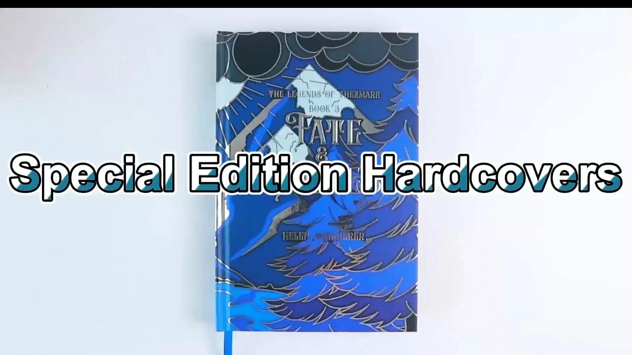 Special Edition Hardcovers with Silver Embossing, Bookmark Ribbon, Stenciled Edges 1