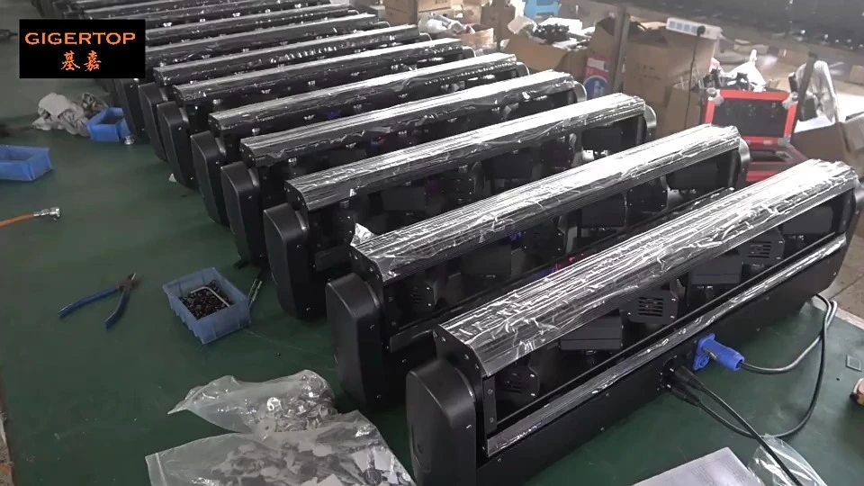 Stage Beam Laser Moving Head 6 Eyes 500MW Red Laser Light DMX & Auto Modes for Event 1