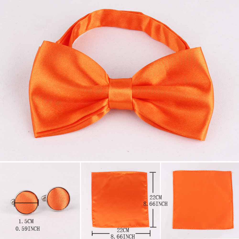 double layer bow tie set