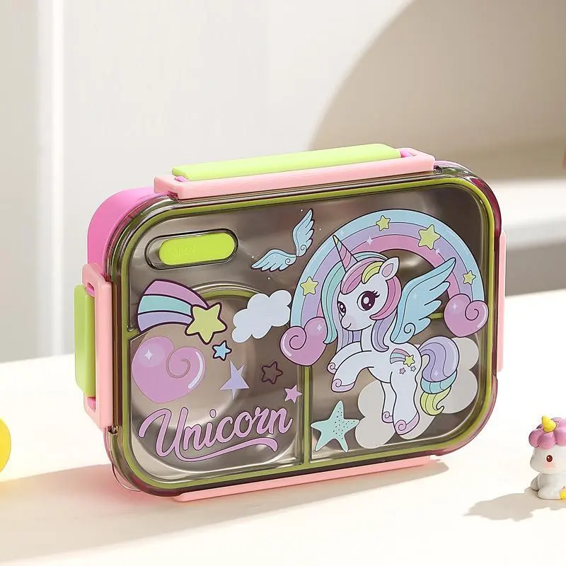 Rainbow Pony Lunch Box for Kids | Plastic Lunch Box Factory - HongXing 1