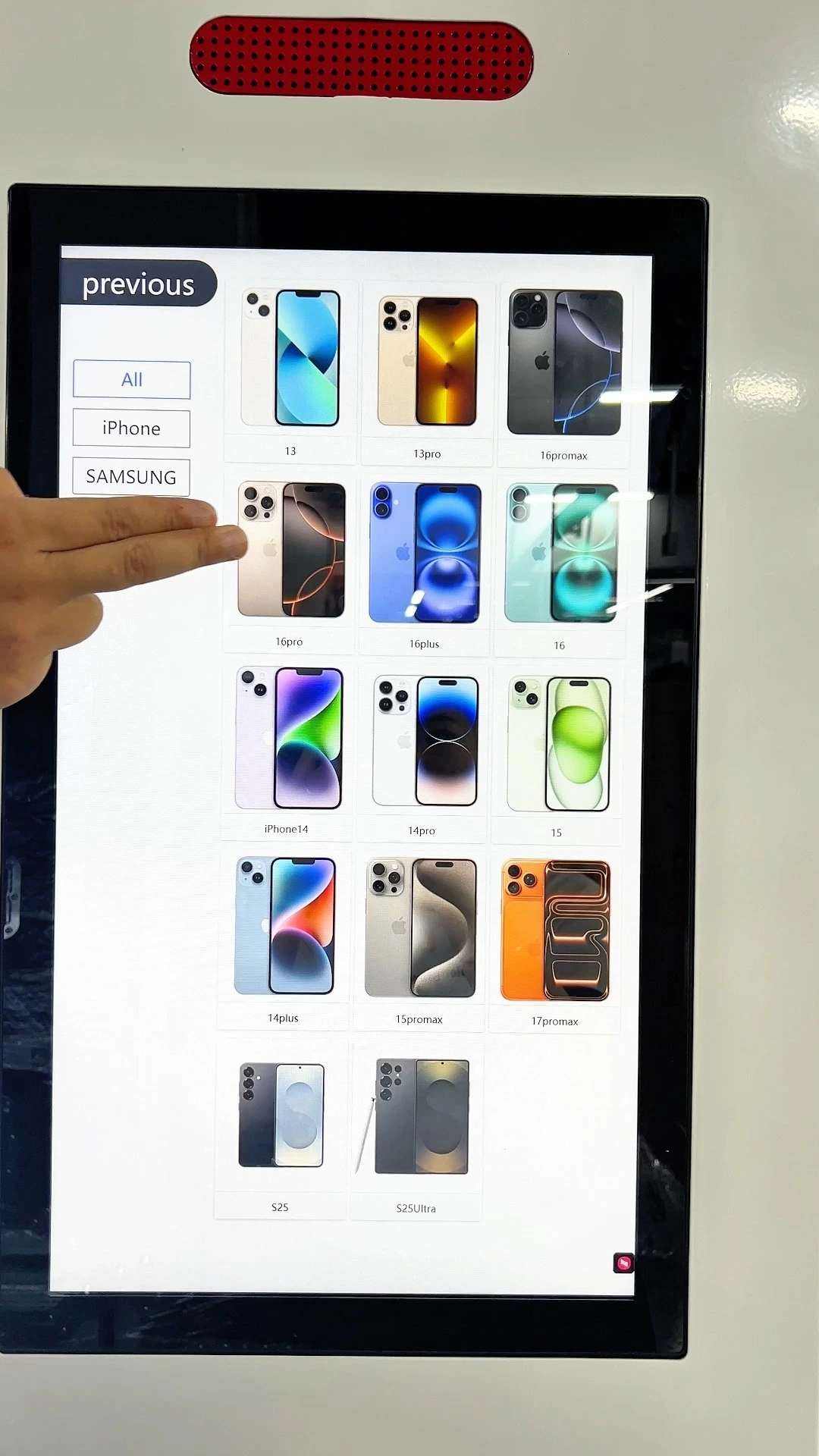 Gewerblicher Selbstbedienungs-Verkaufsautomat für Handy-Displayschutzfolien 1