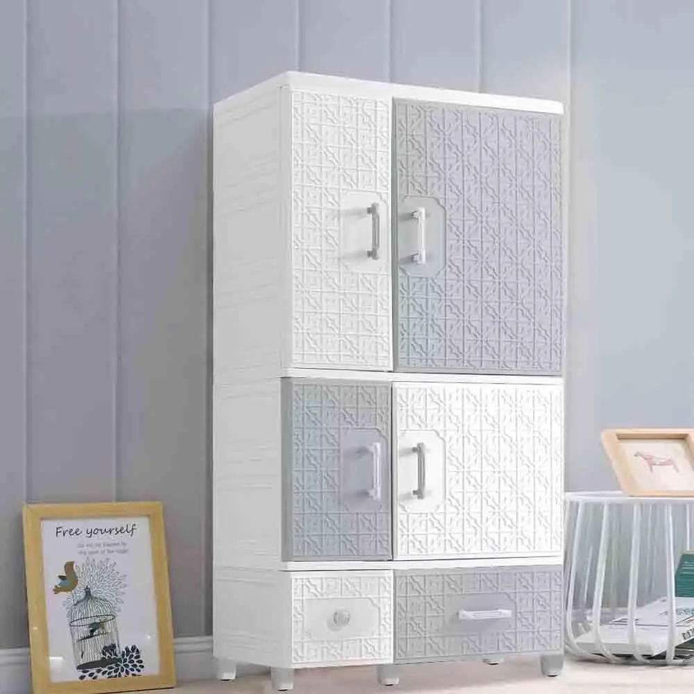 Hongxing Plastic Drawer Storage Unit, Chinese-style Multi-layer Storage Cabinet 1