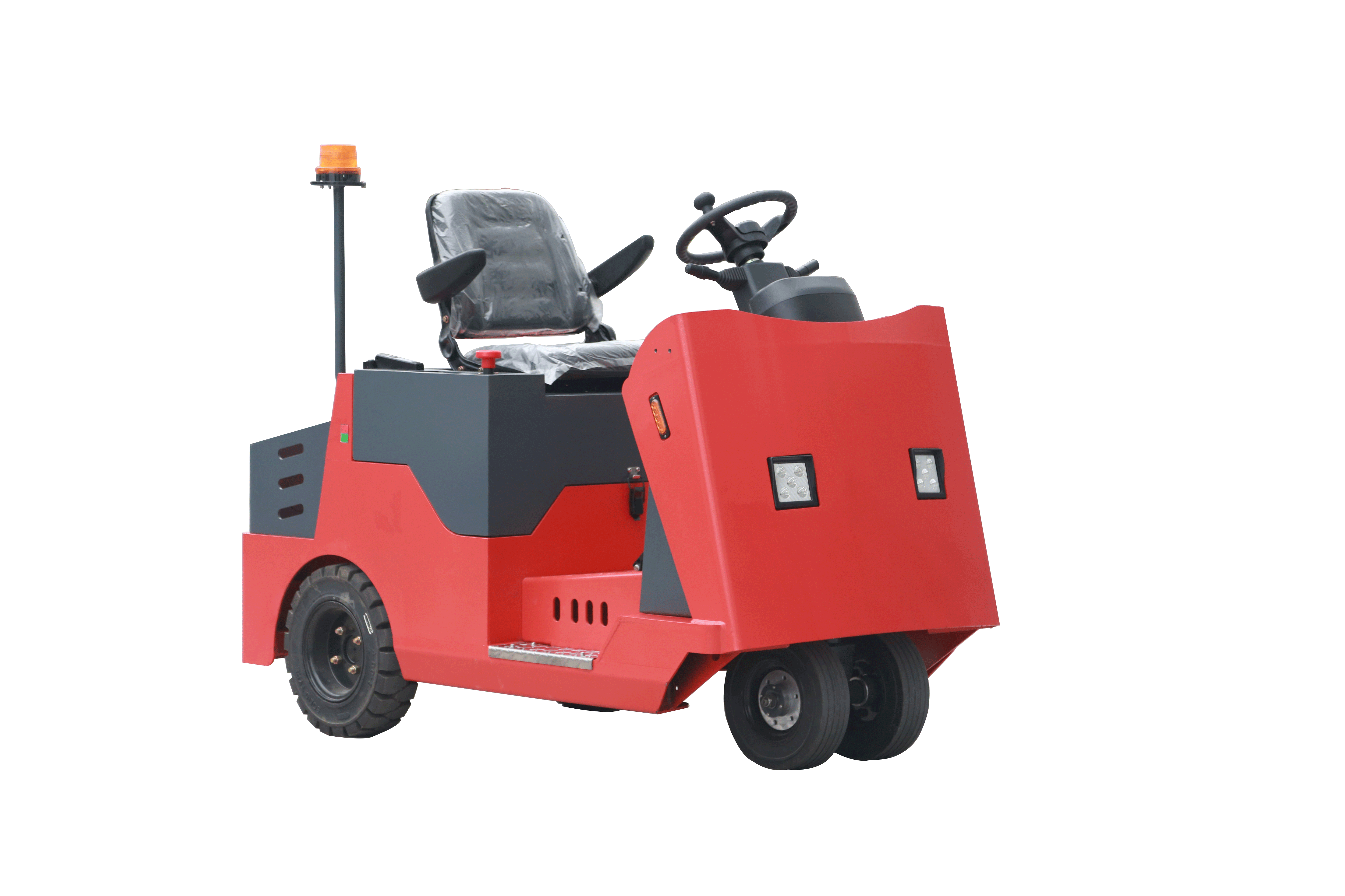 VLIFT Z3 2.2KW AC Electric Tow Tractor 3000kg Capacity with Electromagnetic Brake & Solid Rubber Wheels 4