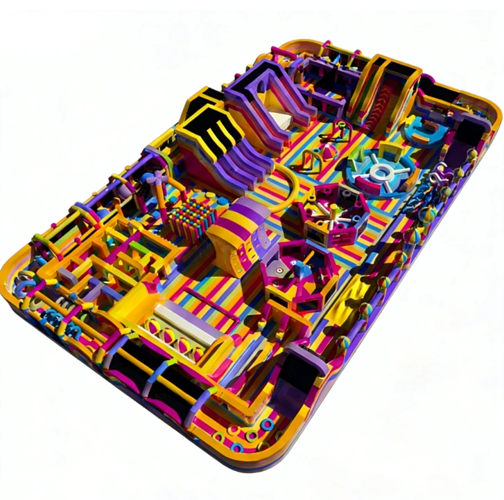 Biggest Bounce House Inflatable Theme Park Playground 1