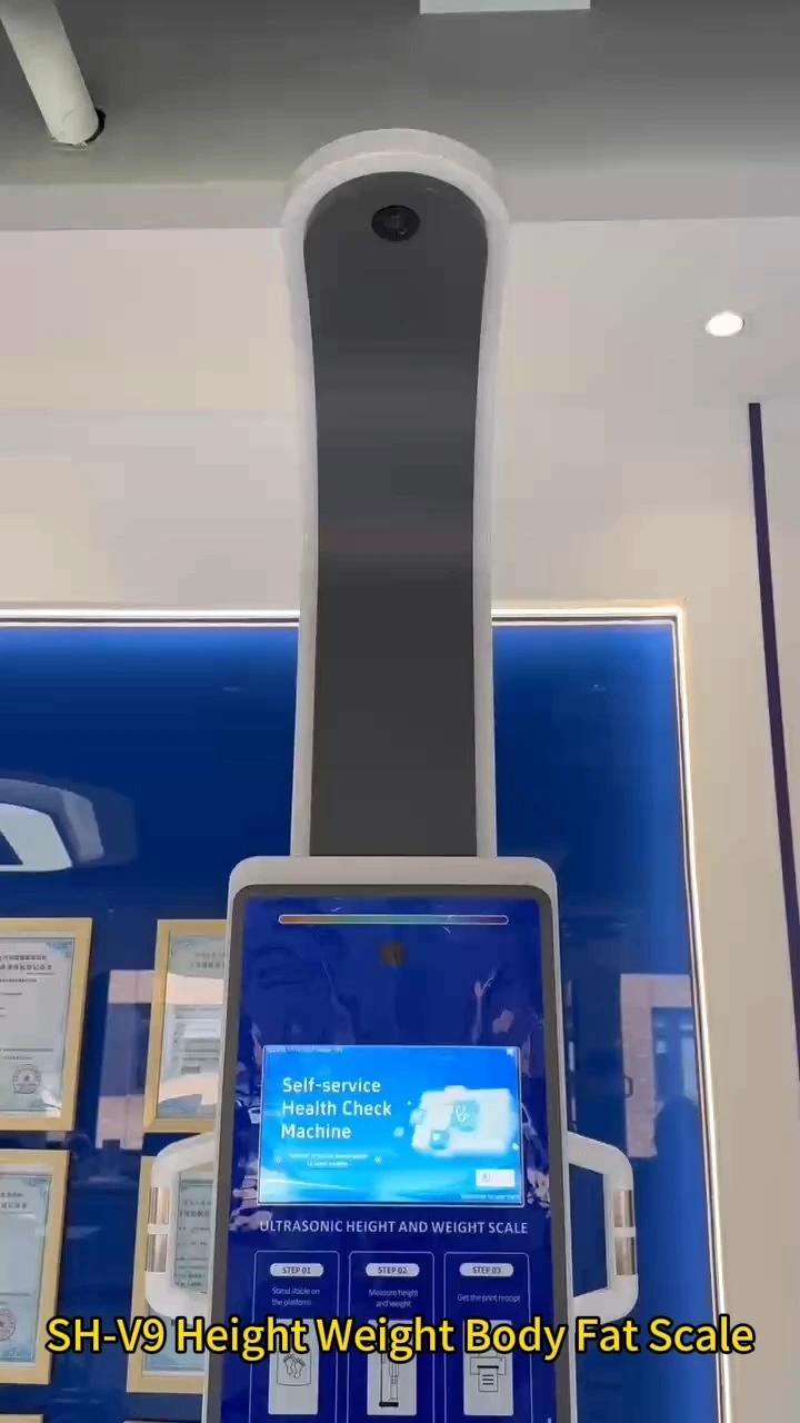 SH-V9 LCD Touch Screen Body Fat Monitor Wi-Fi/ OEM/ODM Body Analysis Scale 1