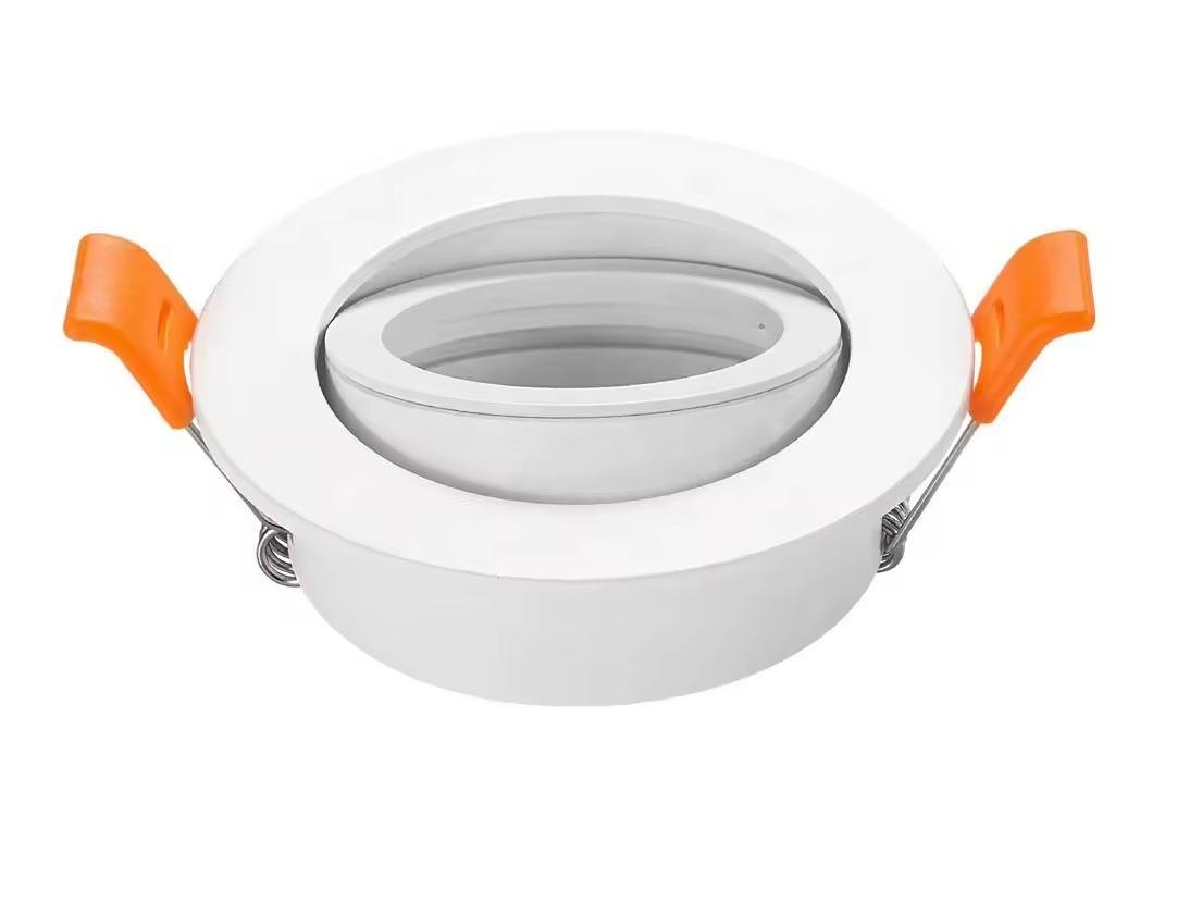 Adjustable Angle Recessed Ceiling Light Bracket MR16 GU10 Bracket LED Housing Kit 3