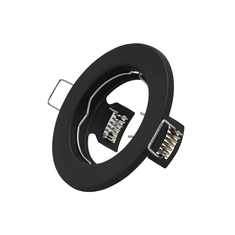 Recessed ceiling light housing front clip non-adjustable MR16 spotlight bracket 1