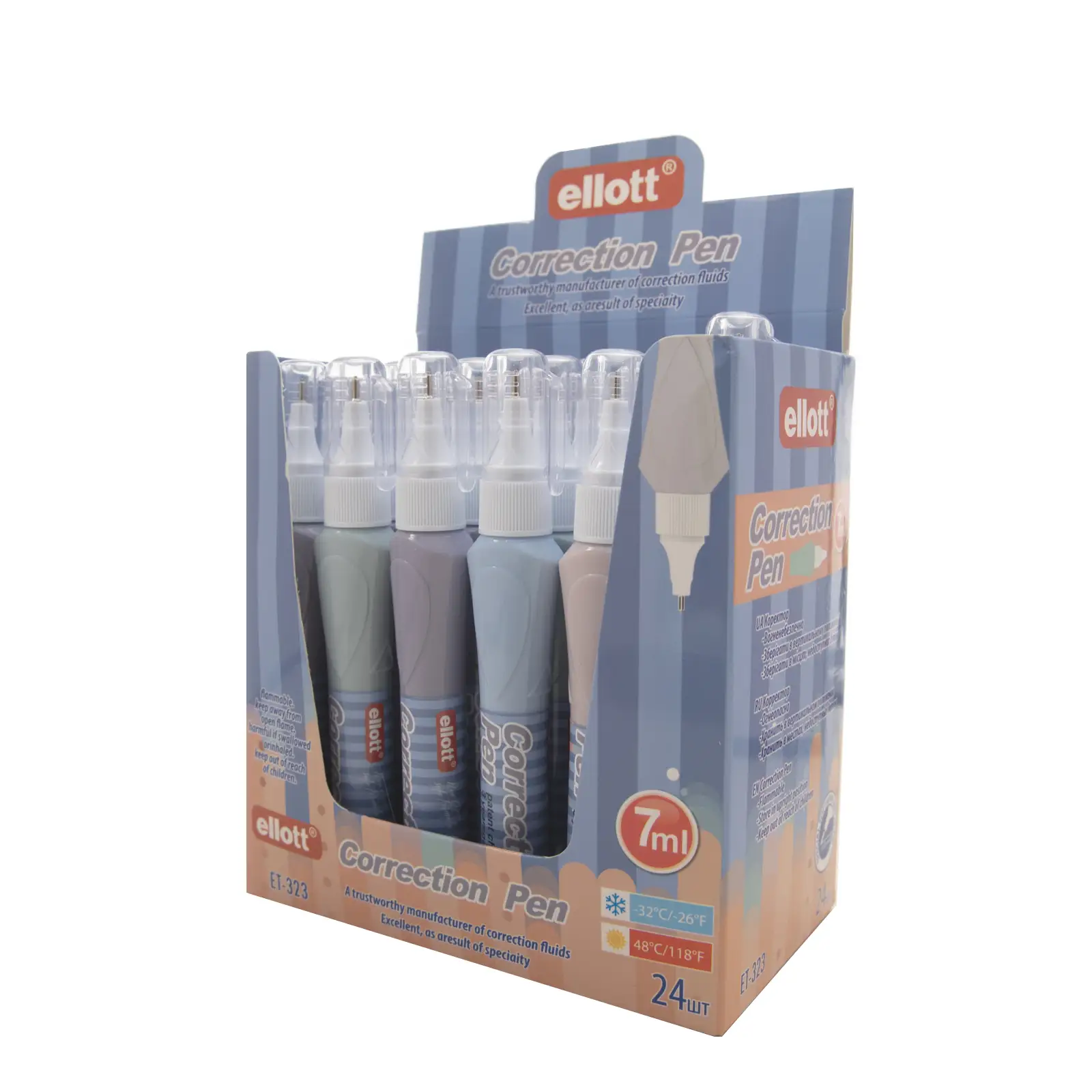 LUVA ELLOTT-323 Correction pen 24pcs 1