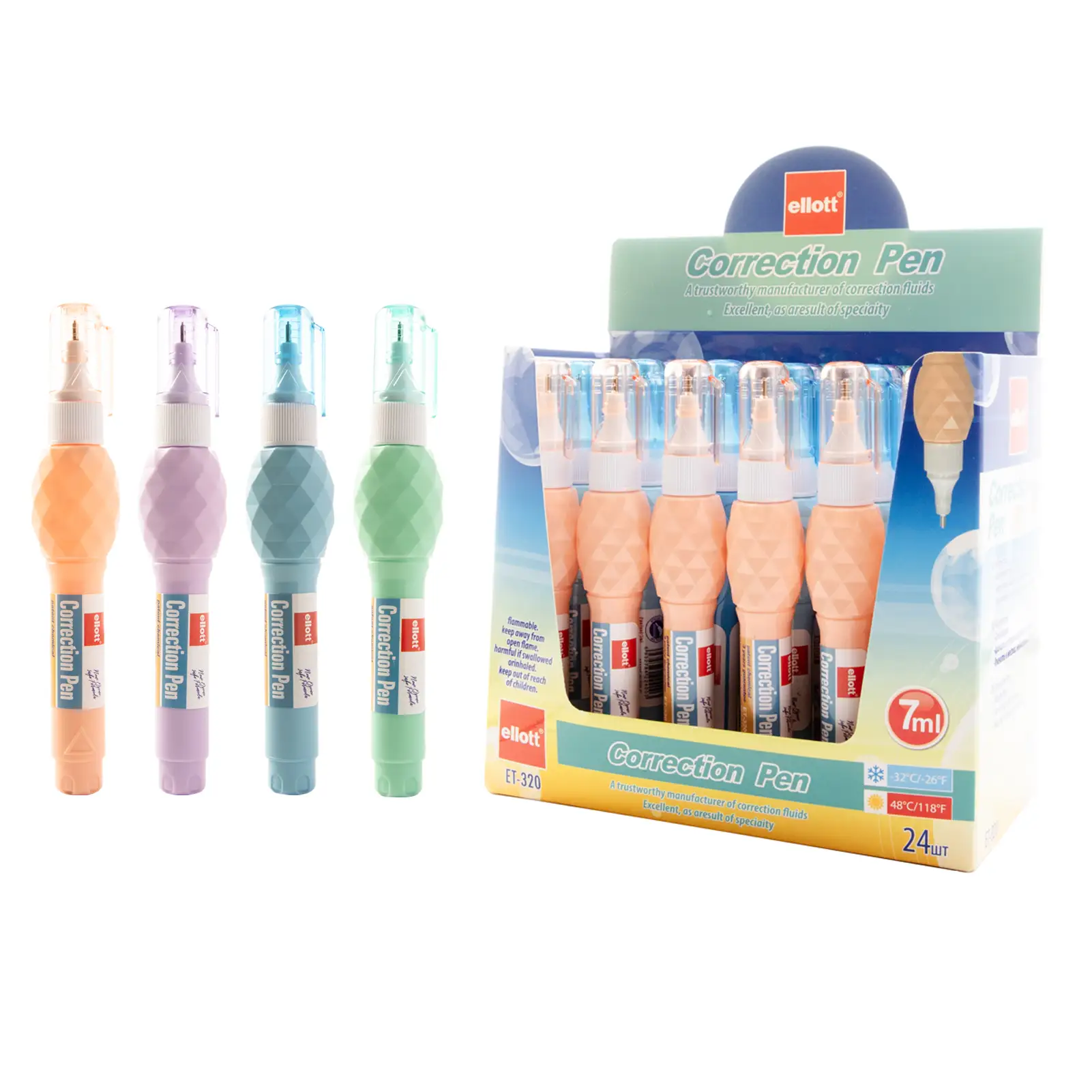 LUVA ELLOTT-320 Correction Pen 24pcs 1