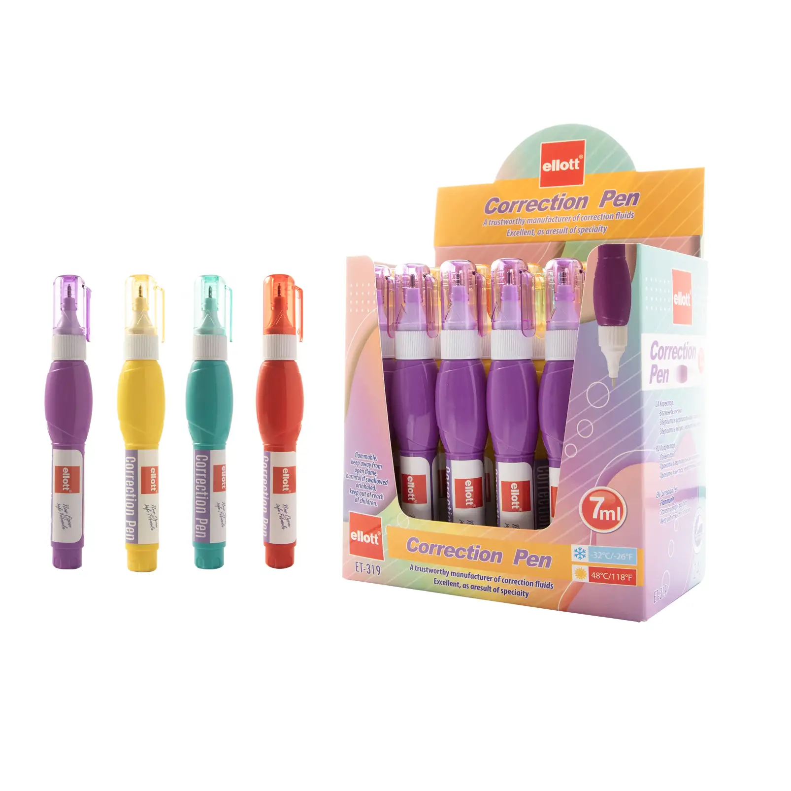 LUVA ELLOTT-319 Correction Pen 24pcs 1