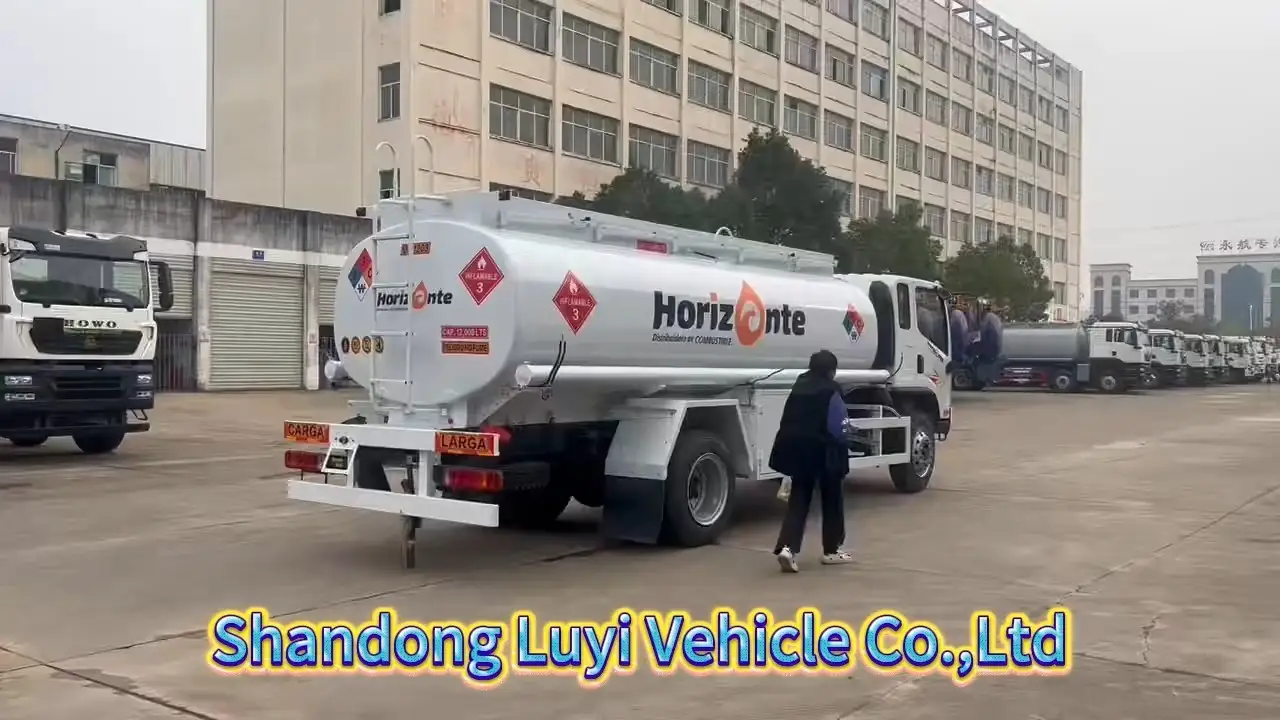Multi-Function 12m³ Tanker Truck | LUYI 1