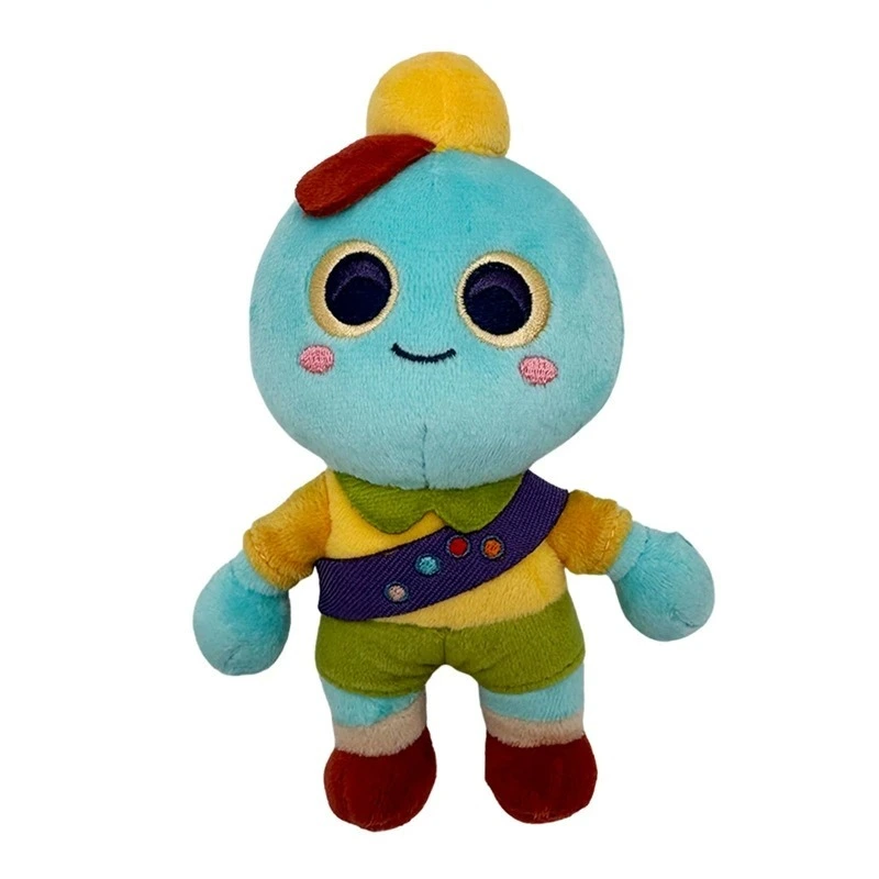 Lindo peluche extraterrestre azul: muñeco de peluche suave 1