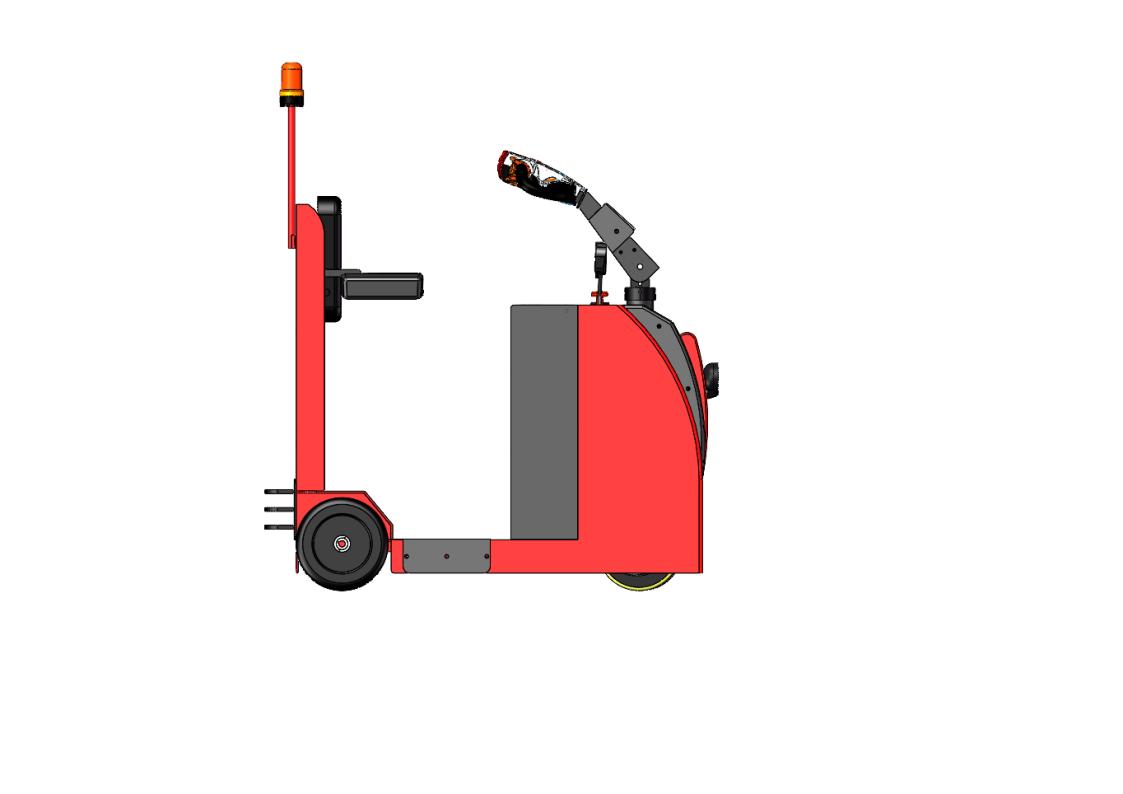 VLIFT Z-J30 3 Ton Electric Tow Tractor, Standing Tugger Truck with 1.5kw AC Motor, 3000kg Towing Capacity 3