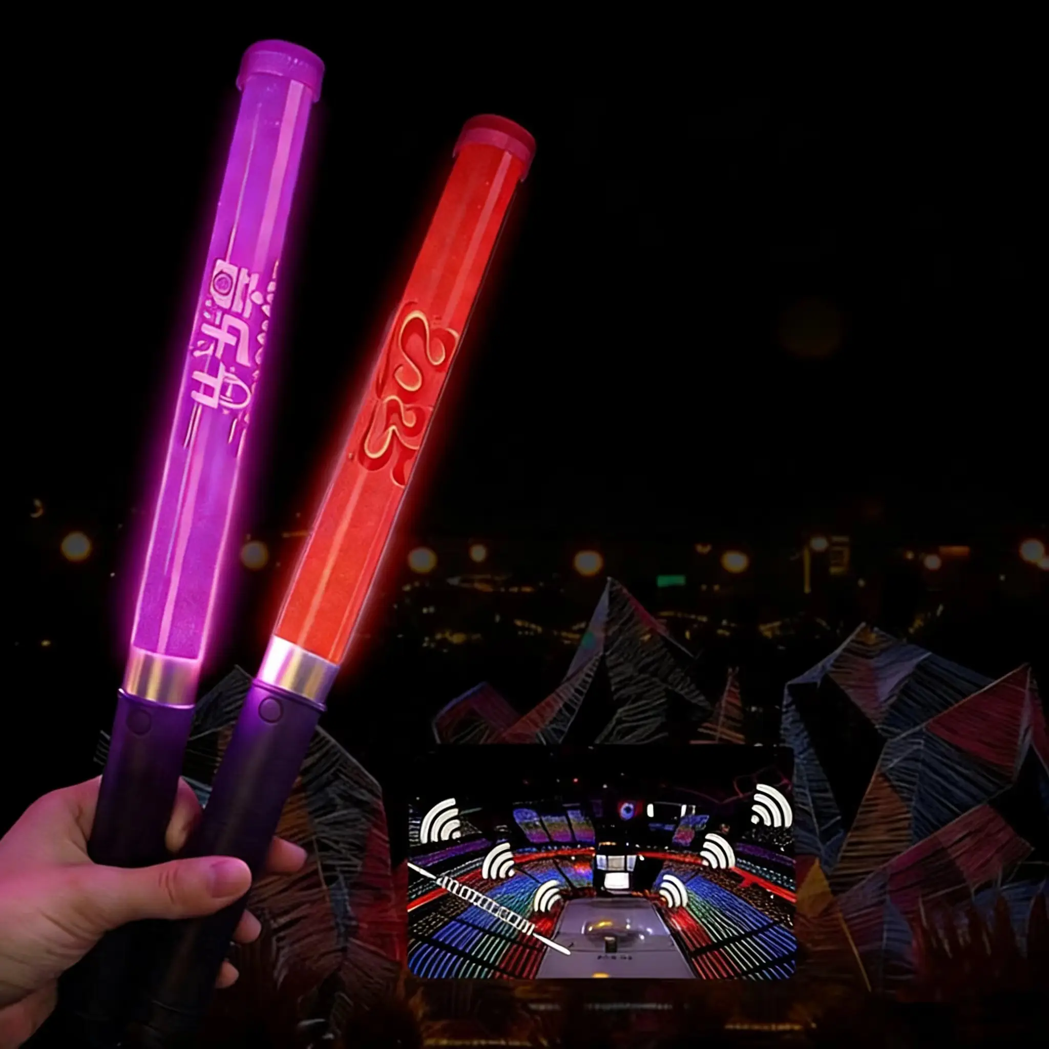 DMX Snyc music Light stick