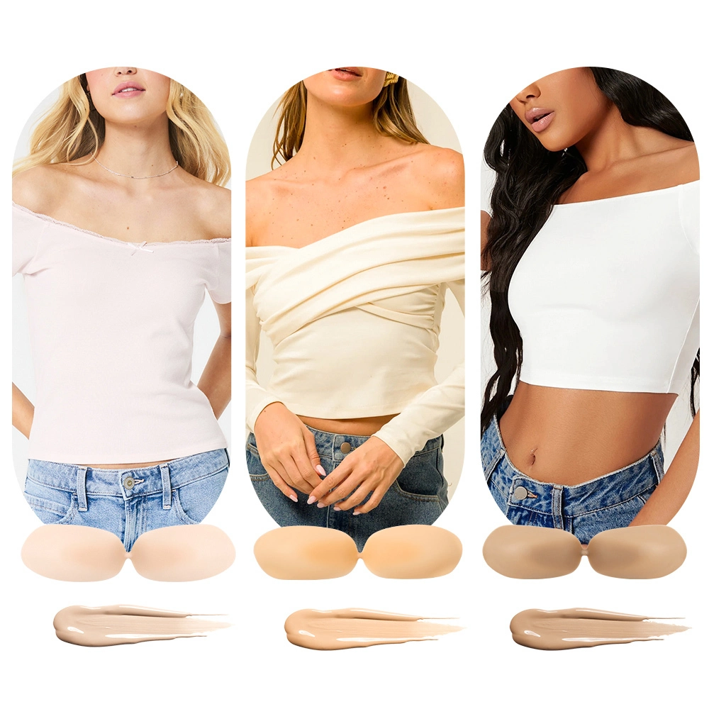 One-piece Invisible Silicone Bra 1