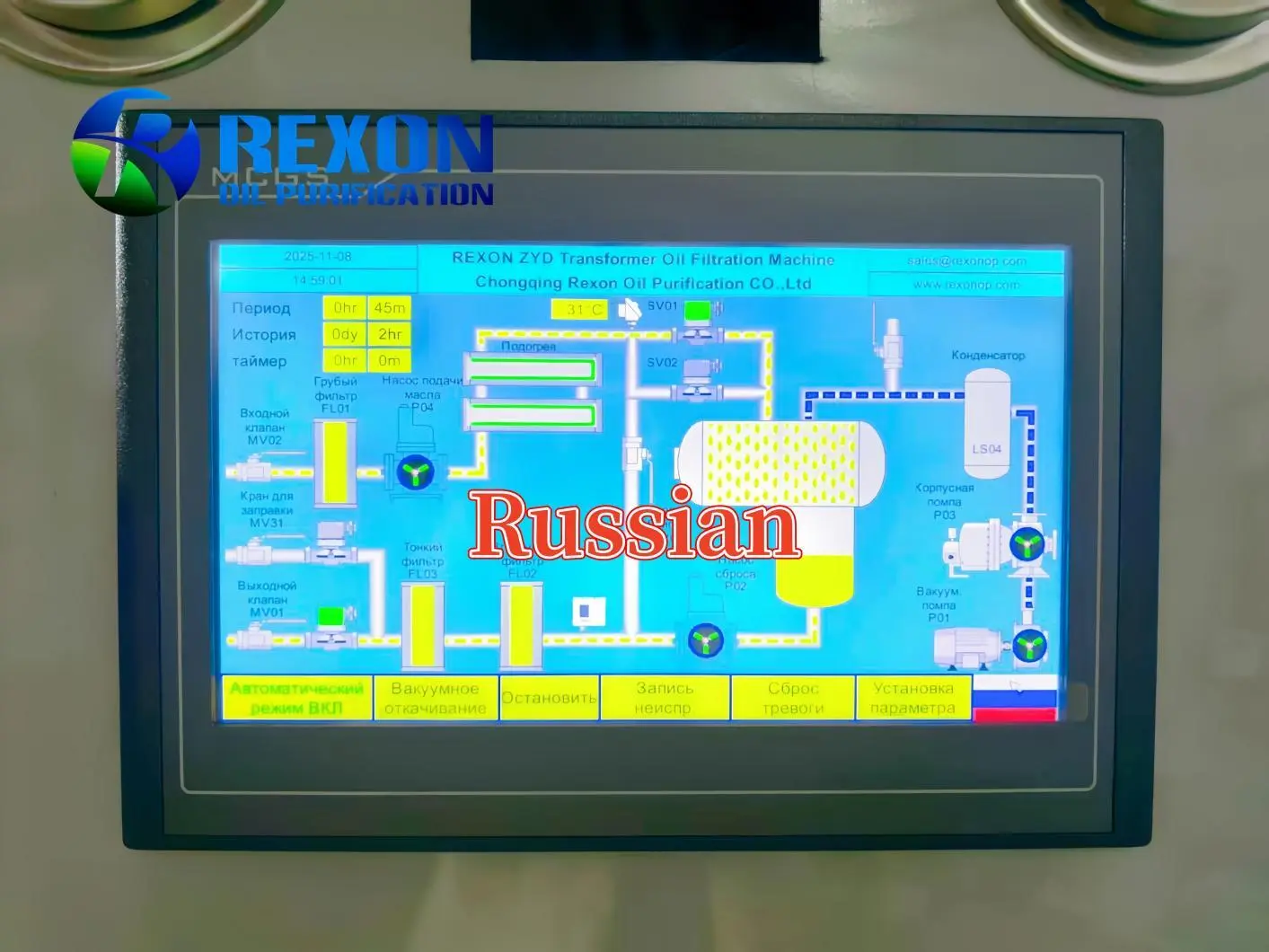 REXON Unique Multi-Language PLC Control System 1