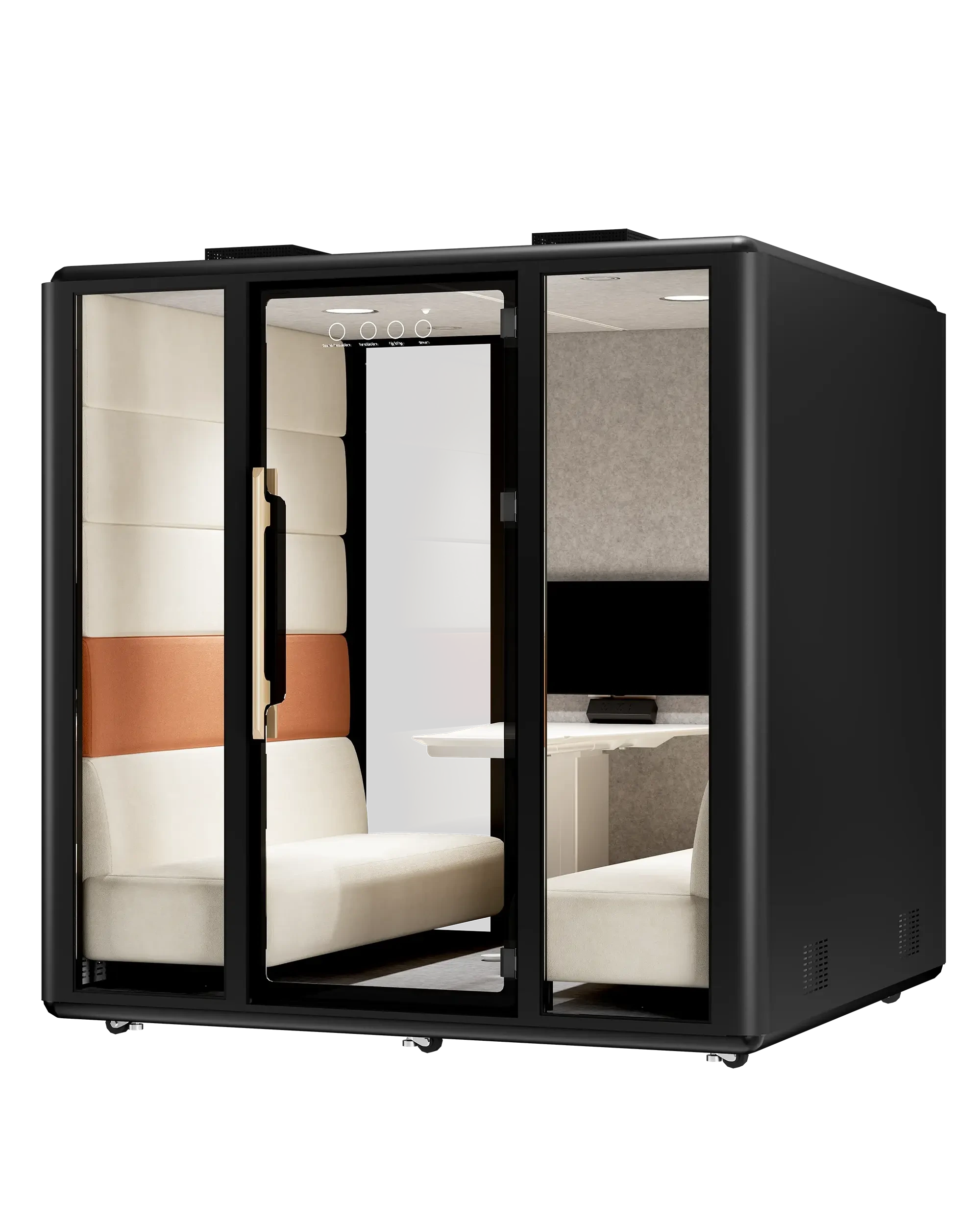 モジュラーオフィスポッドの組み立て時間