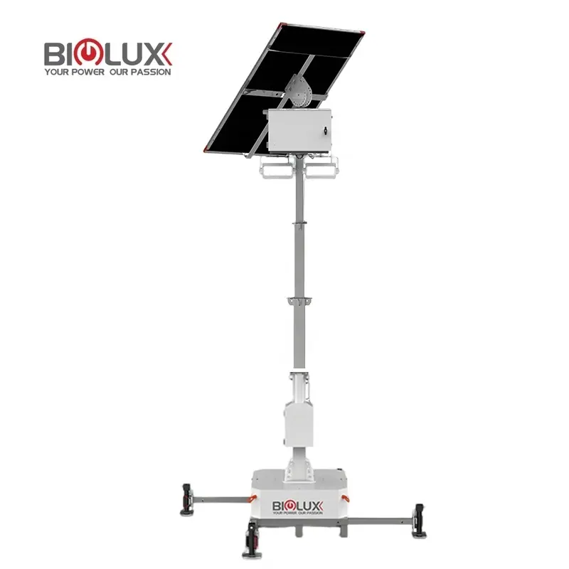 Durable Portable Solar Light Tower for Agriculture 2