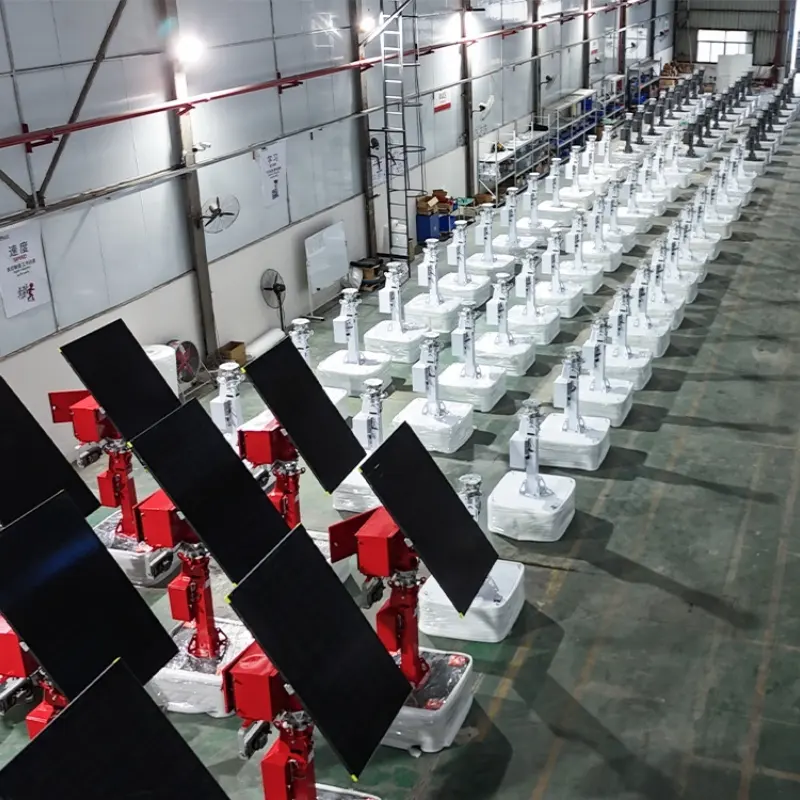 Durable Portable Solar Light Tower for Agriculture 6