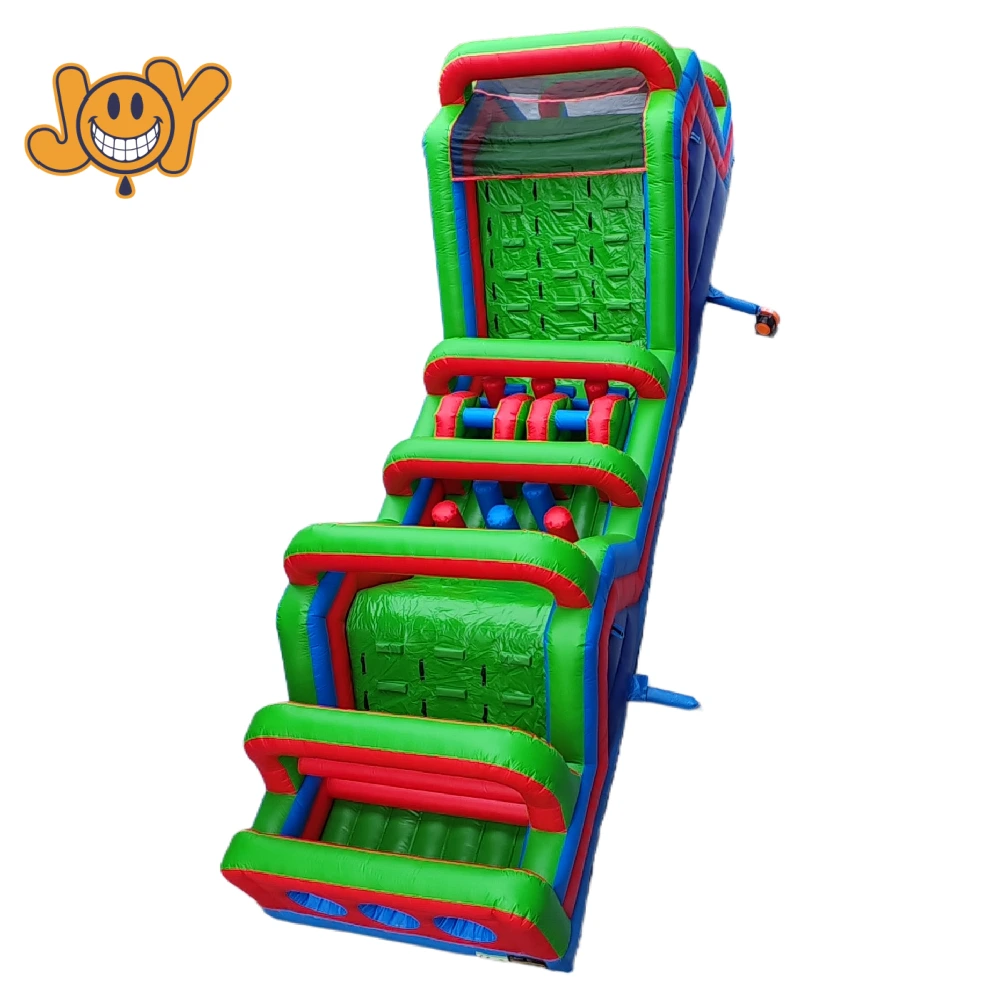 17 Meters Obstacle Course Race Inflatable Bounce House For Sale (5) 1