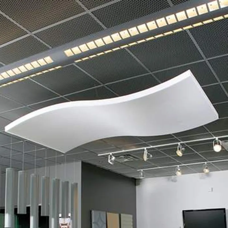 Suspended Acoustic Ceiling Panels Acoustic Ceiling Wholesale - ROOAOO 2