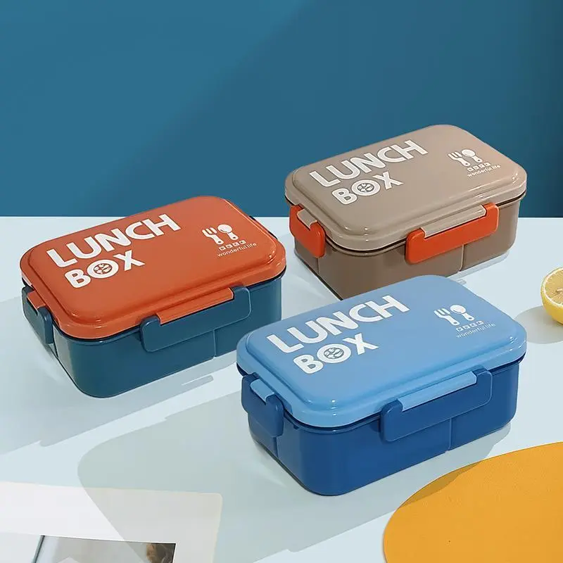4-Compartment Bento Box | Plastic Lunch Box Factory - HongXing 1
