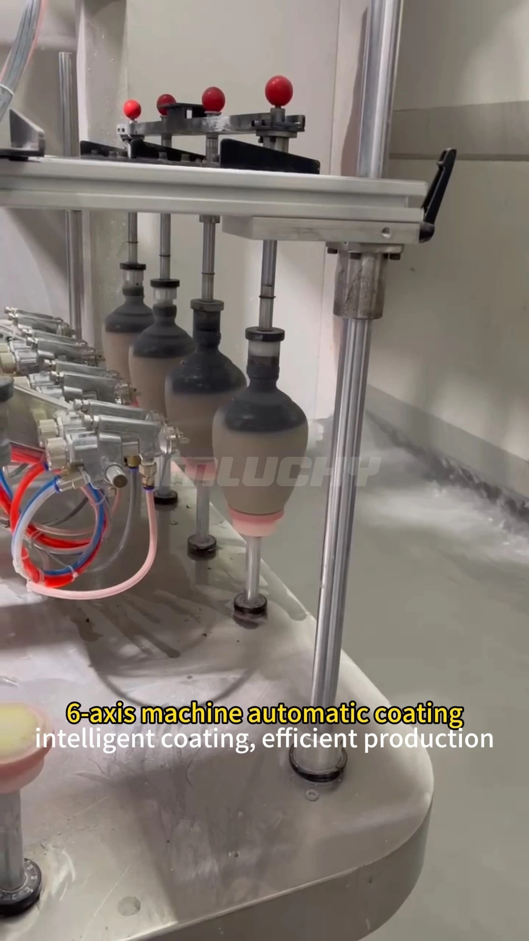 Fully Automatic 6-Axis Spraying Machine for Ceramic Coatings 1