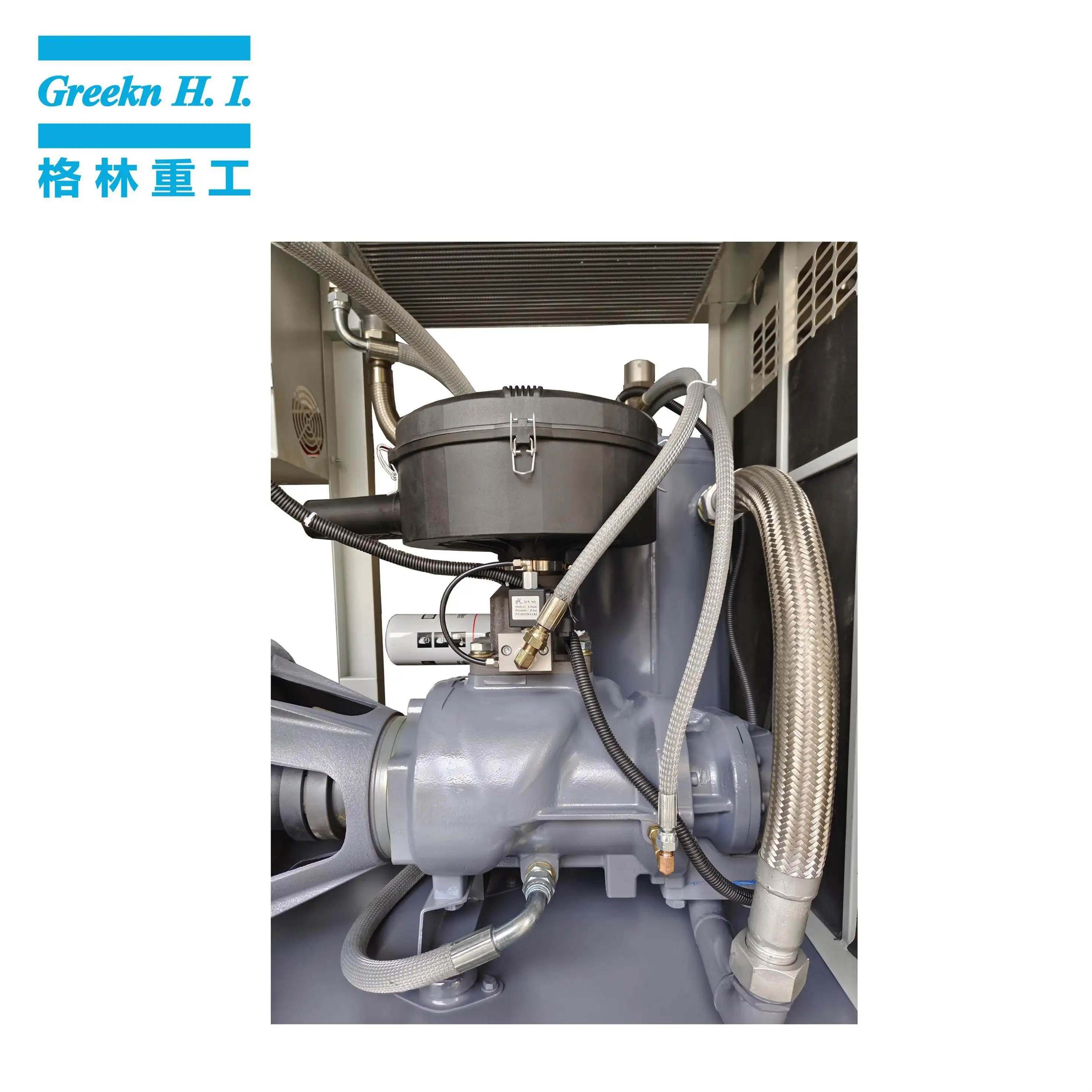 Variable Speed Rotary Screw Air Compressor by Greeknhi Screw Air Compressor-1 6