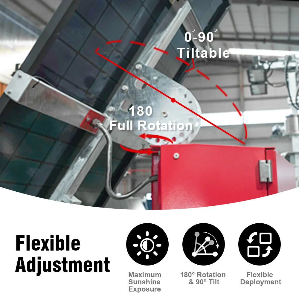 Mobile Lighting Tower Manufacturers Mobile Solar Light Tower Wholesale - BIGLUX 5