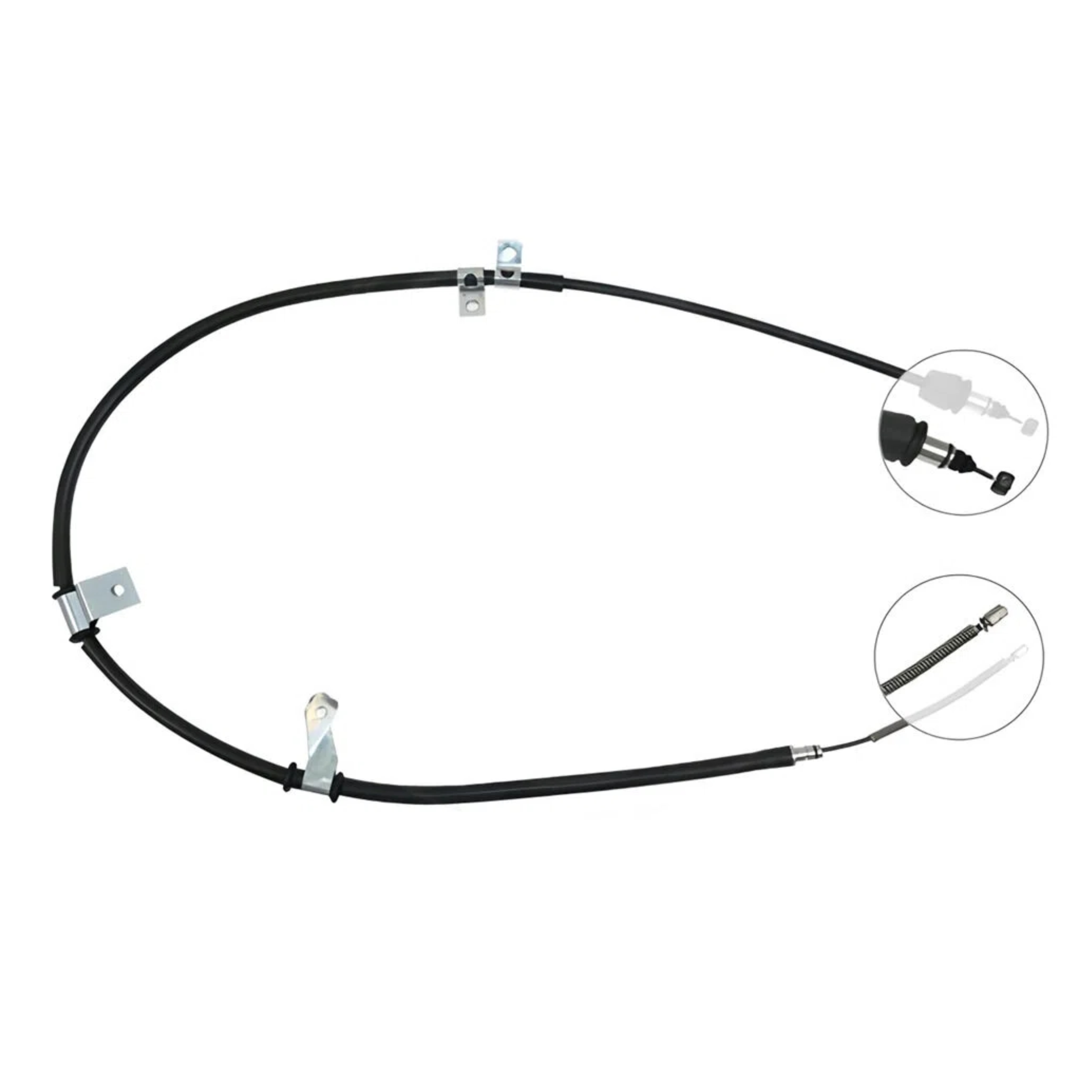 Brake Cable High Tensile Steel Wire Abrasion Resistant 3