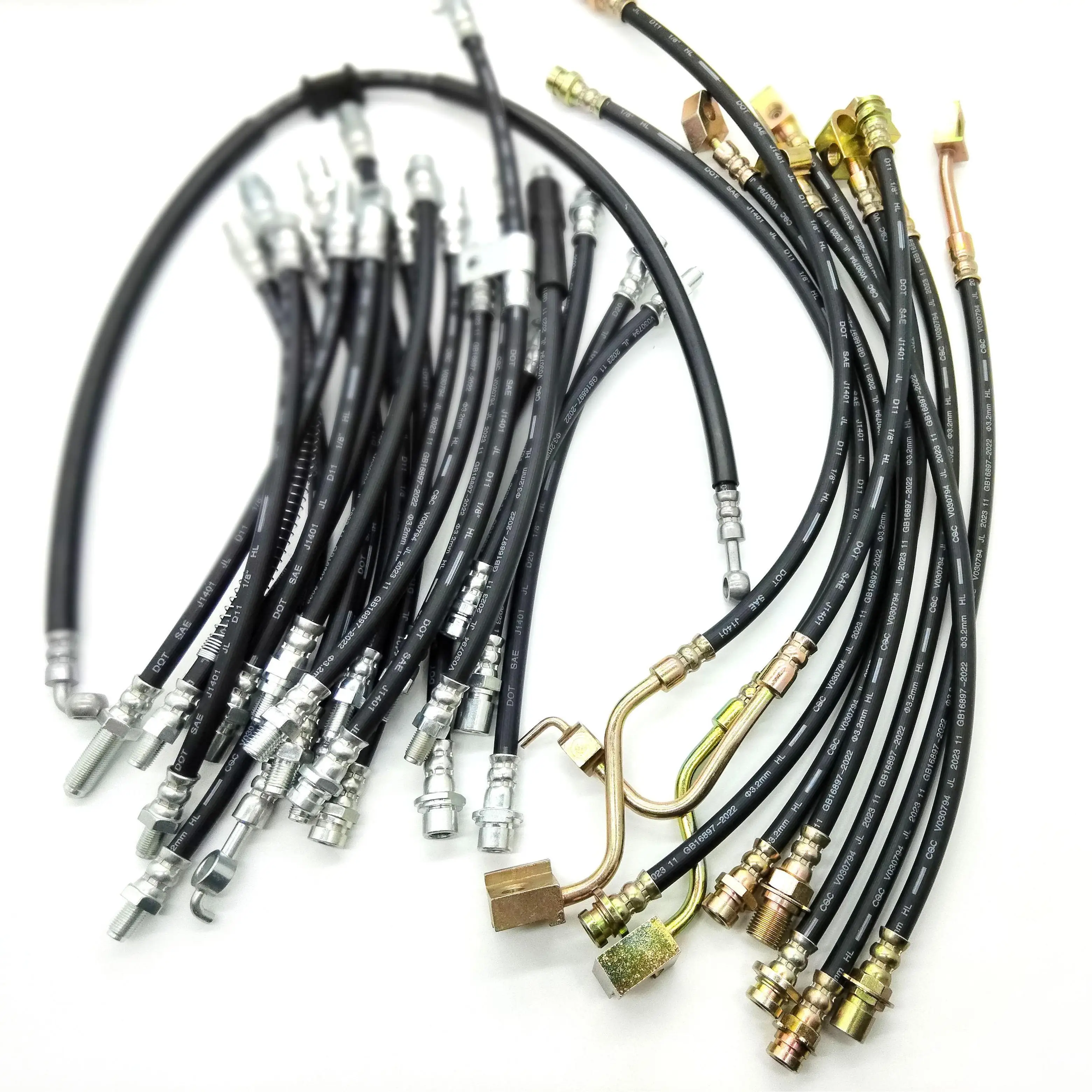 Heavy-Duty Sealed Brake Hose Assembly for Harsh Environments 4