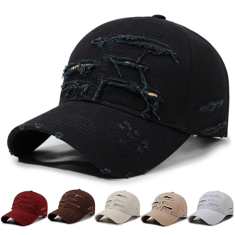 Vintage Distressed Baseball Cap, Embrace the Street Hip-hop Style 1