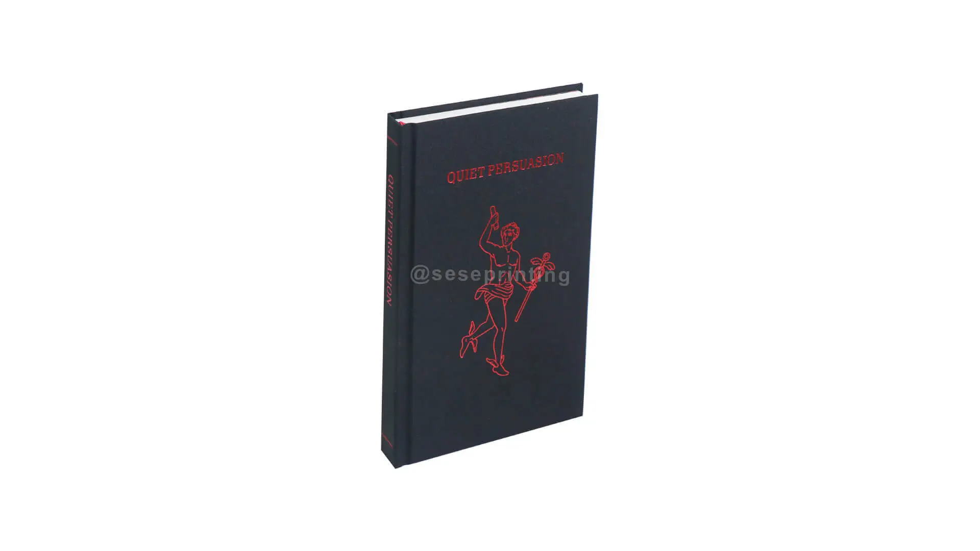 Cloth Bound Hardcover Fantasy Novel Printed with Foil Stamping and Ribbon Bookmark 1