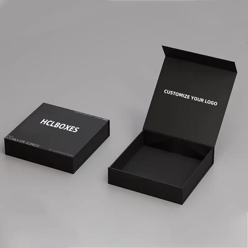 علب تغليف فاخرة قابلة لإعادة التدوير، مغناطيسية، بشعار مخصص، لمستحضرات التجميل، قابلة للطي، مصنوعة من ورق فني، علب هدايا من الورق المقوى، طباعة بارزة، غير لامعة 1