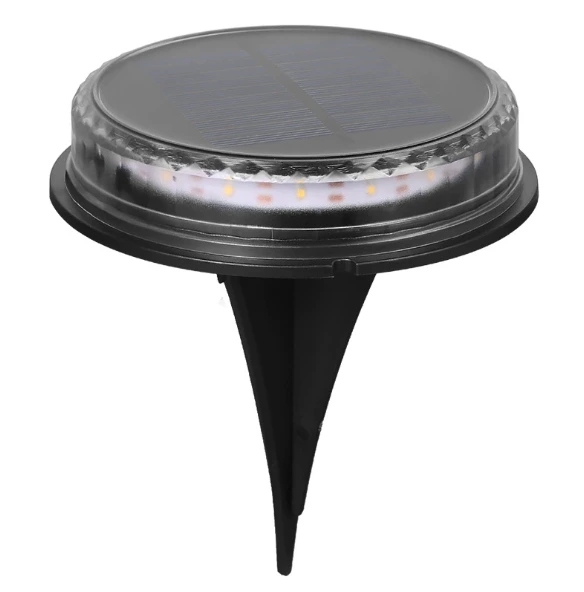 Solar-Powered LED Large Ground Recessed Light for Outdoor Courtyards, Gardens and Lawns 1