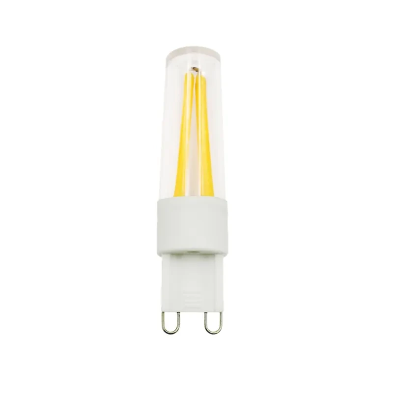 PC Cover 3W Deep Dimmable 230V 120V g9 LED Filament Bulb 1