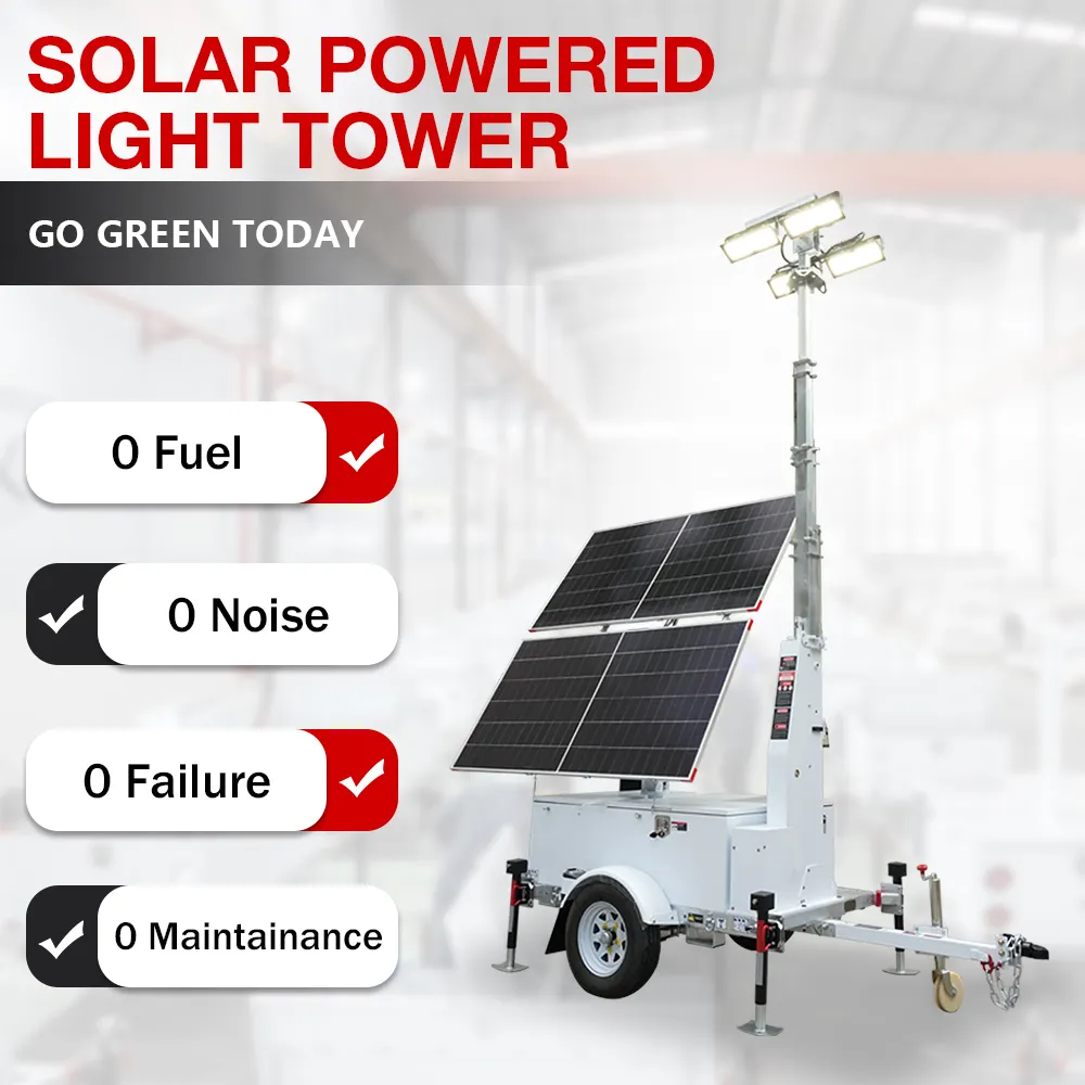 Mobile Lighting Tower for Sale by BIGLUX 2